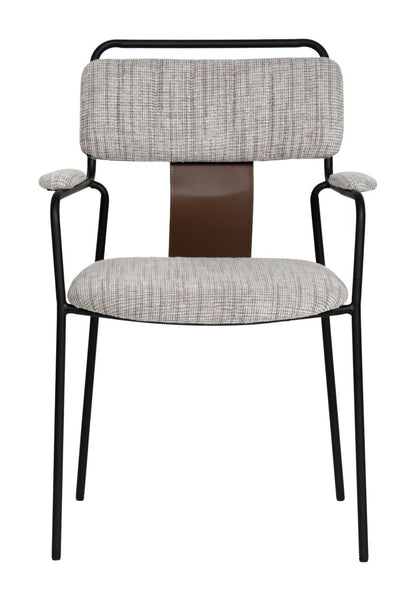 Zuo Modern Couva Chenille Fabric Dining Chair 2PC