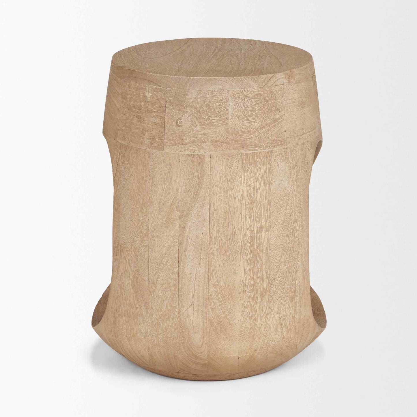 Mercana Cove Wooden Sculptural Side Table