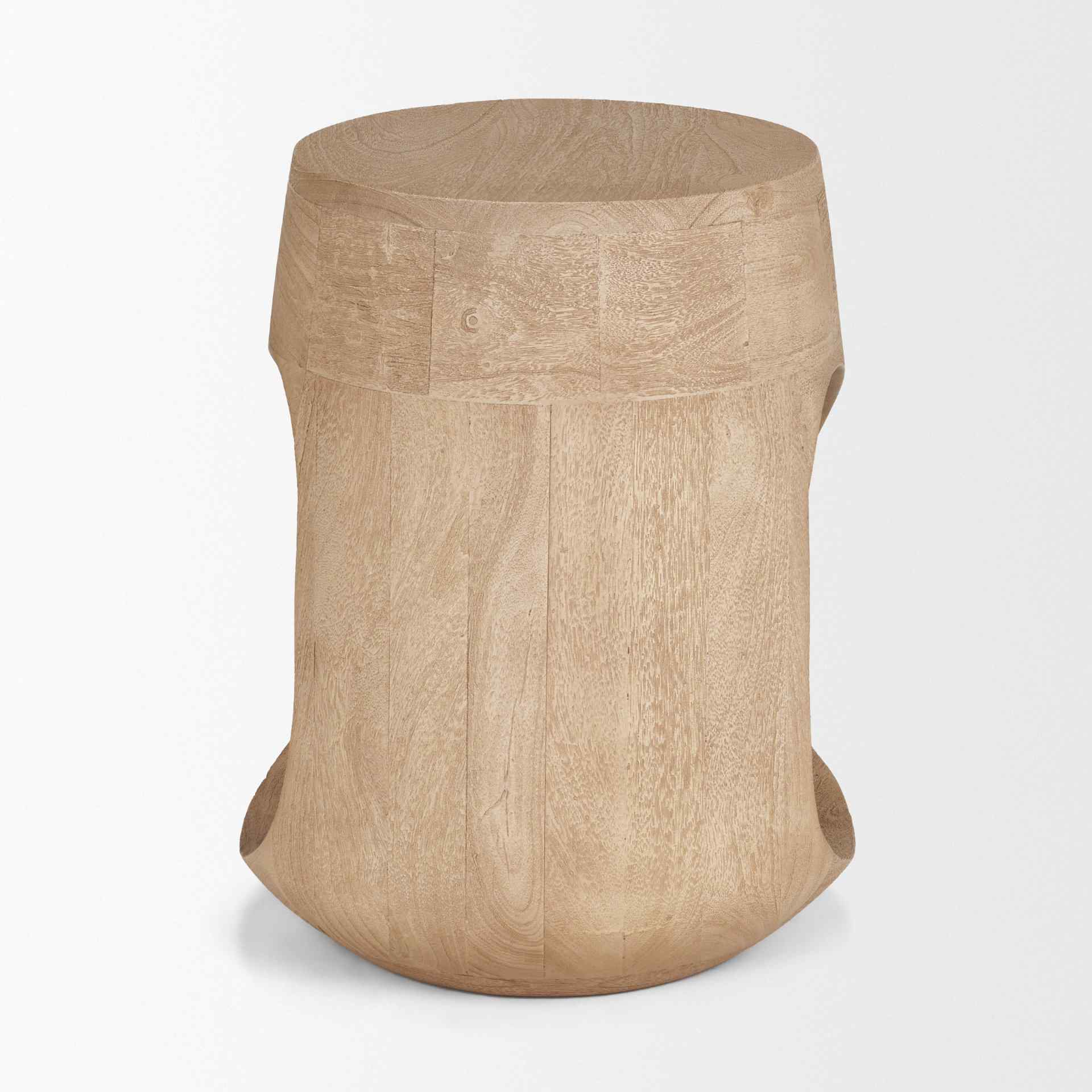 Mercana Cove Wooden Sculptural Side Table