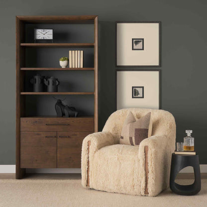 Mercana Cove Wooden Sculptural Side Table