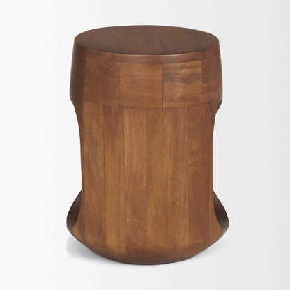 Mercana Cove Wooden Sculptural Side Table