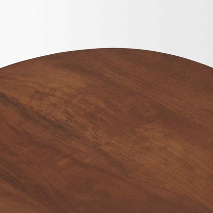 Mercana Cove Wooden Sculptural Side Table