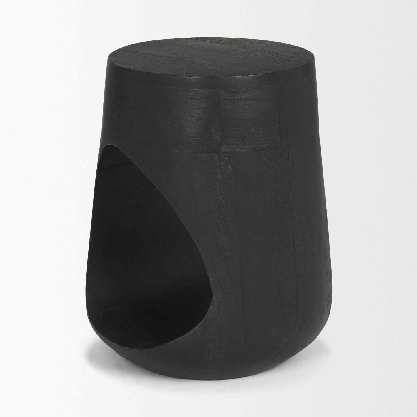 Mercana Cove Wooden Sculptural Side Table