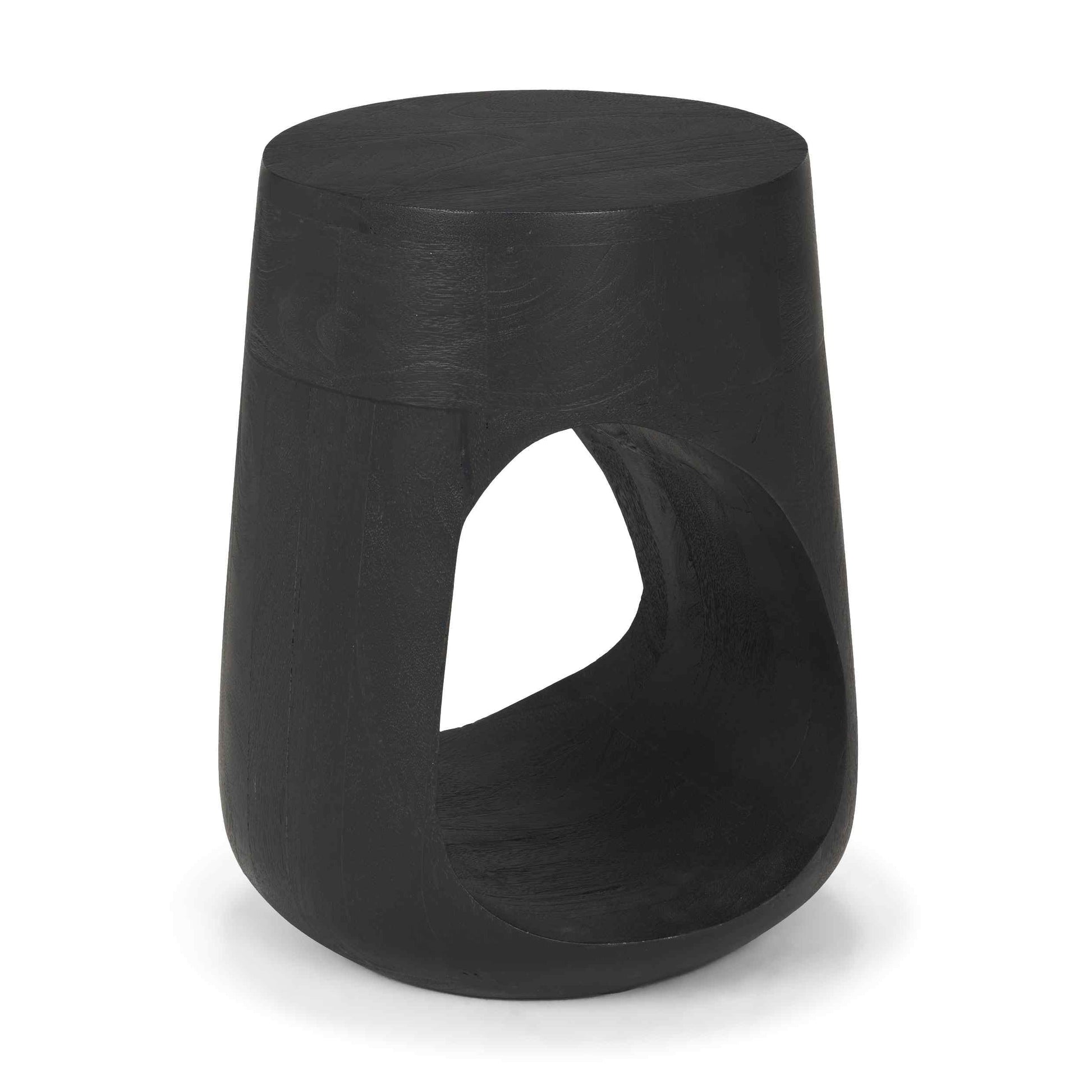 Mercana Cove Wooden Sculptural Side Table