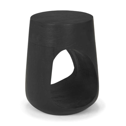 Mercana Cove Wooden Sculptural Side Table