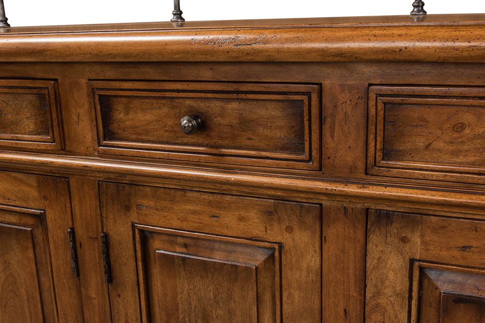 Covent Gardens Sideboard Fruitwood-Sideboards-Sarreid-LOOMLAN