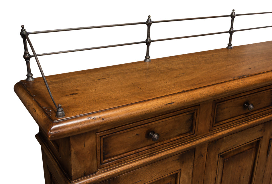 Covent Gardens Sideboard Fruitwood-Sideboards-Sarreid-LOOMLAN