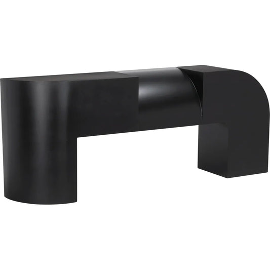 Noir Crafter Console By Noir Black Industrial Steel