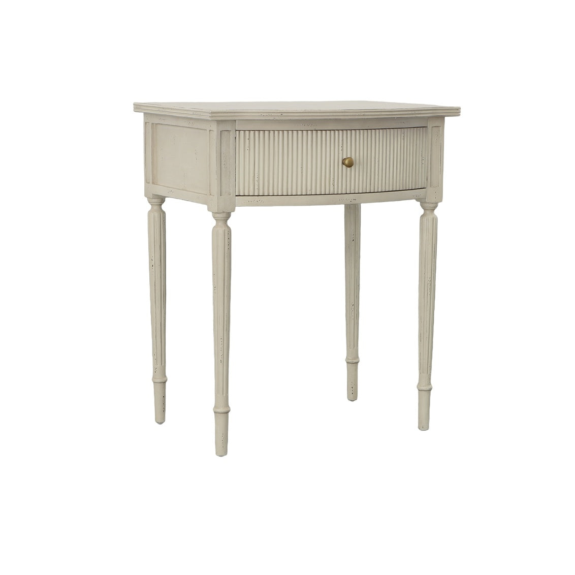 Cream Magdalin Side Table-Side Tables-Furniture Classics-Sideboards and Things