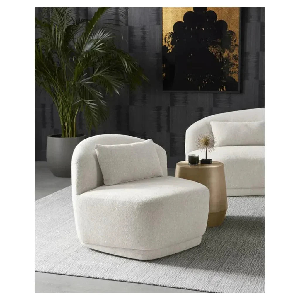 SUNPAN Creed Iron Captivating Round End Table
