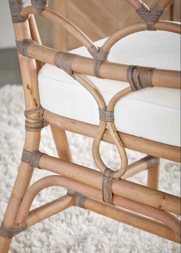 Essentials For Living Crescent Fabric Armless Dining Chair 2PC