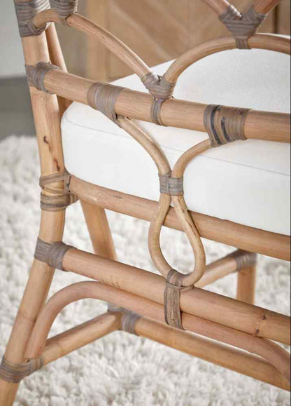 Essentials For Living Crescent Fabric Armless Dining Chair 2PC