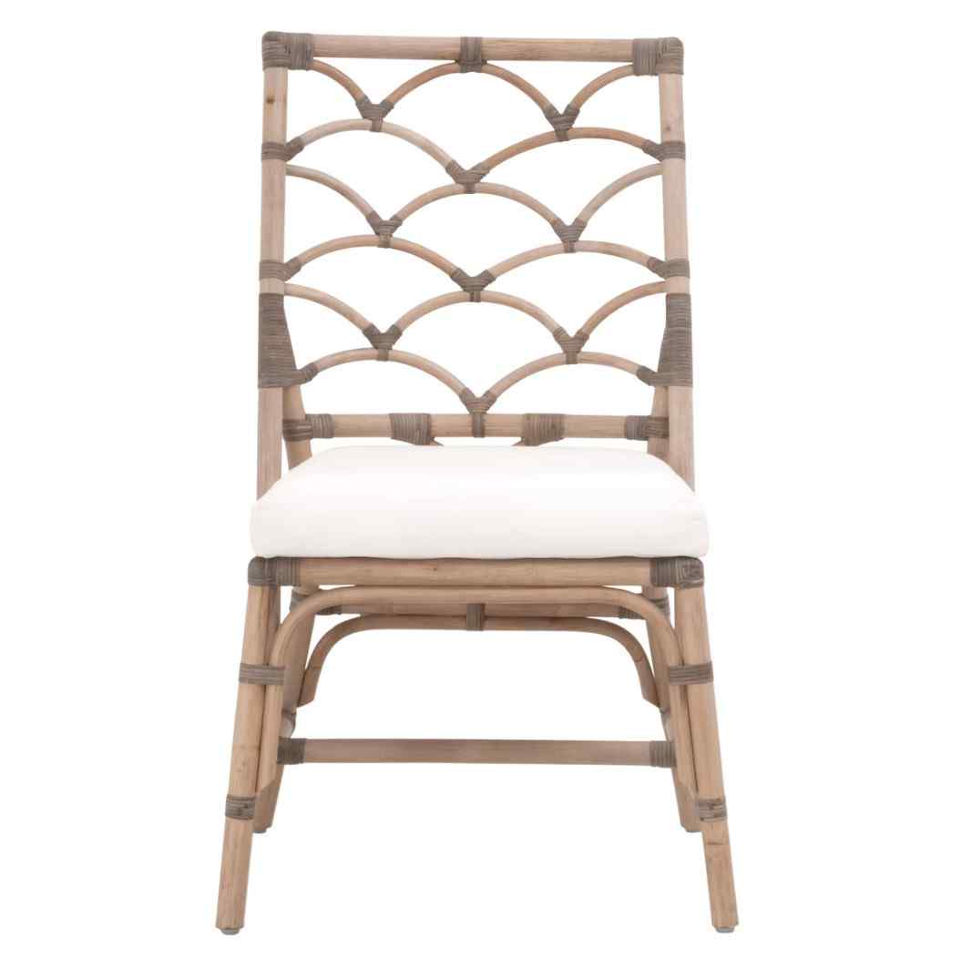 Essentials For Living Crescent Fabric Armless Dining Chair 2PC