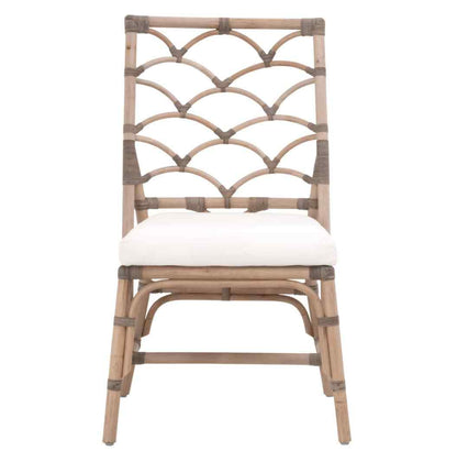 Essentials For Living Crescent Fabric Armless Dining Chair 2PC