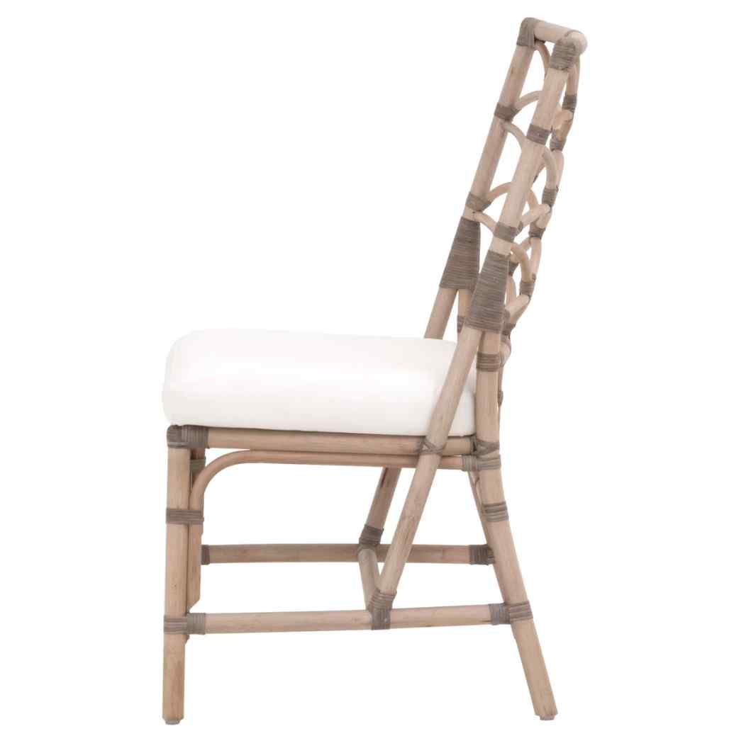 Essentials For Living Crescent Fabric Armless Dining Chair 2PC