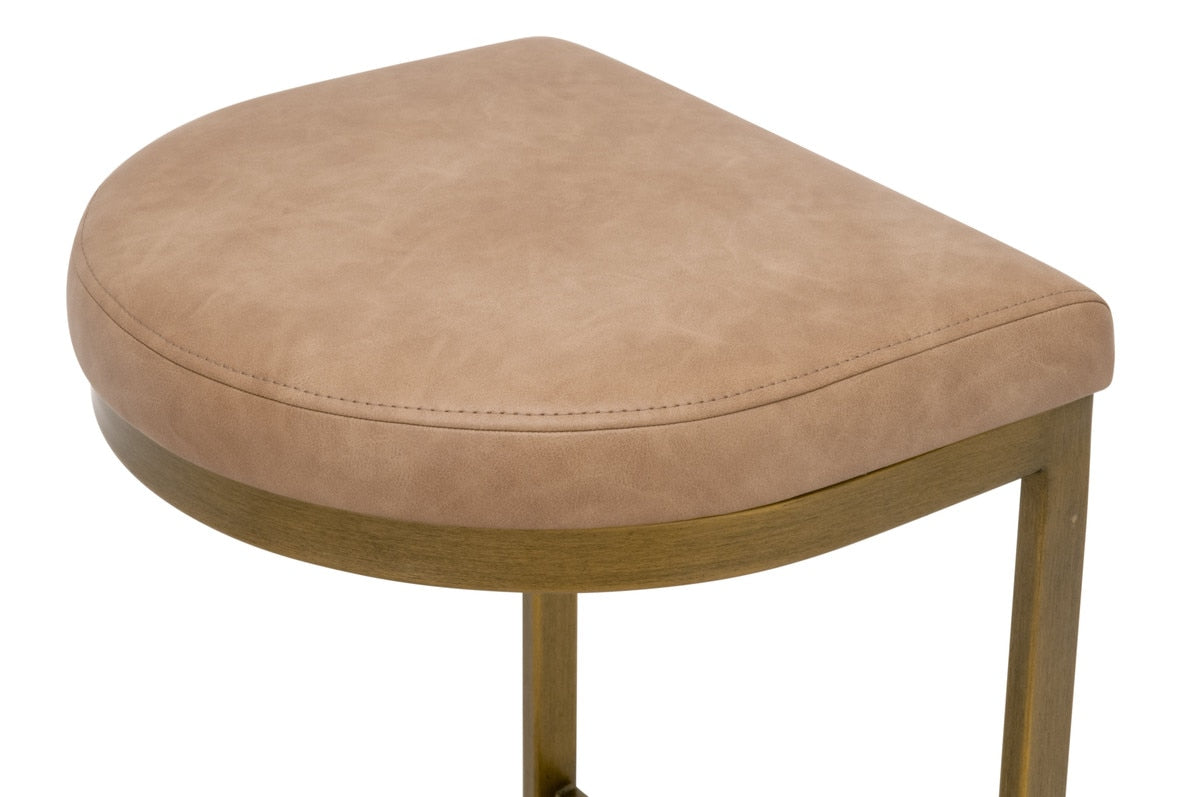 Essentials For Living Cresta Counter Stool Gold Finish Best Seller
