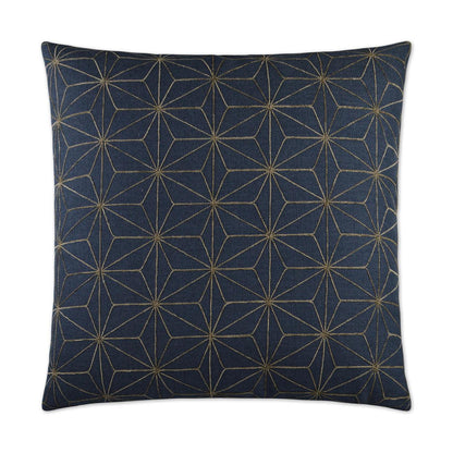 D.V. Kap Crosby Navy Blue Throw Pillow With Insert