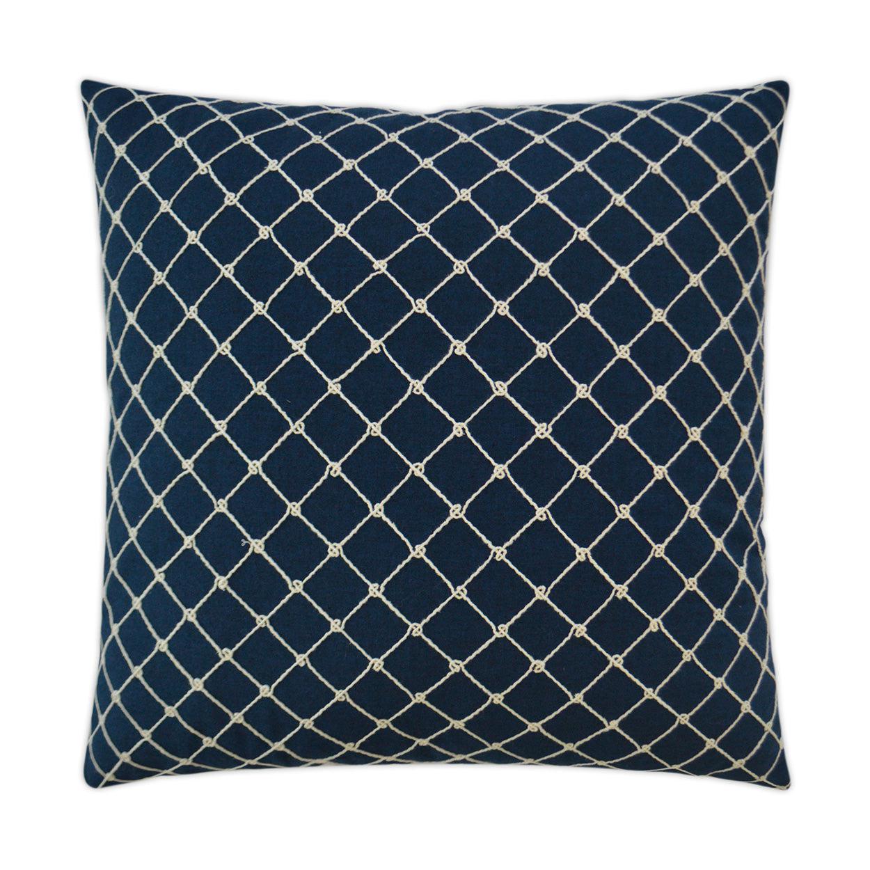 D.V. Kap Crossroads Blue Throw Pillow With Insert