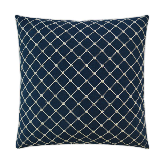 D.V. Kap Crossroads Blue Throw Pillow With Insert