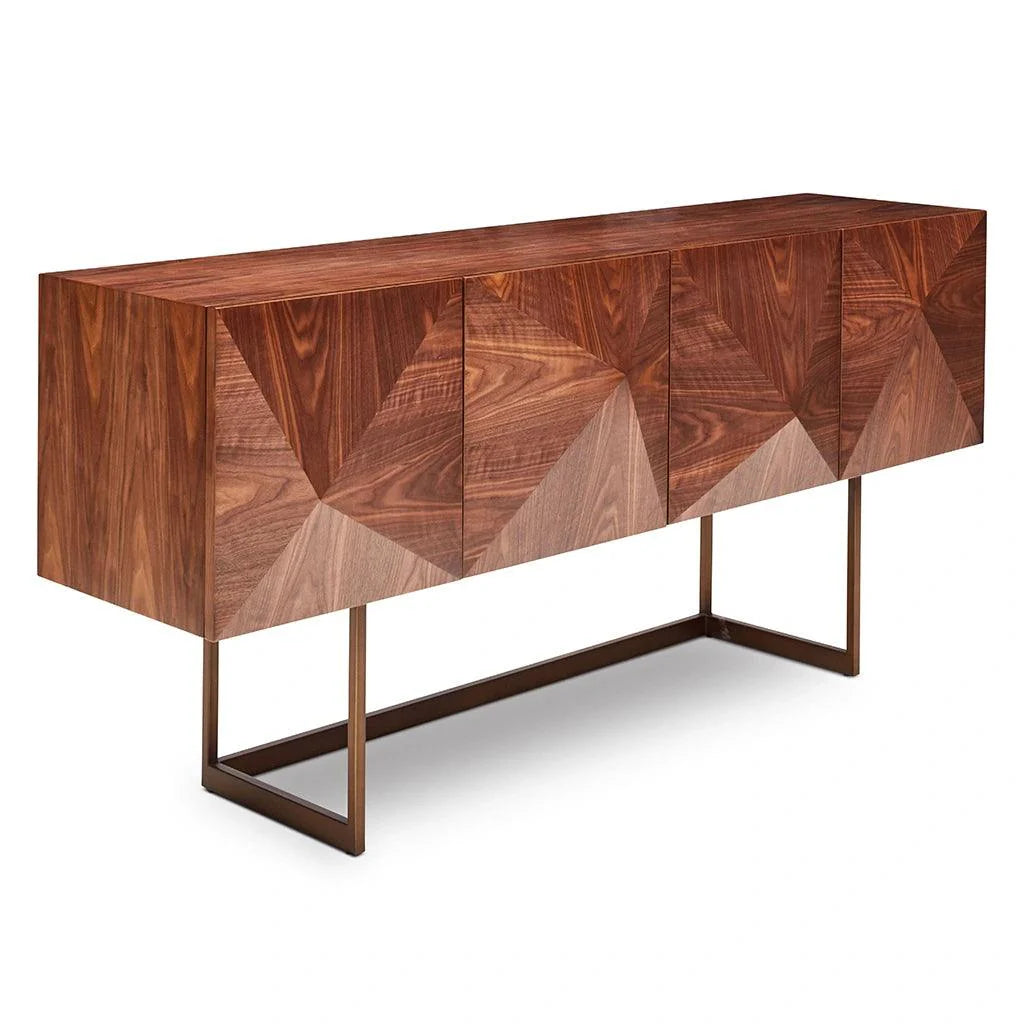 Urbia Cube High Gloss Painted Wood Console Table