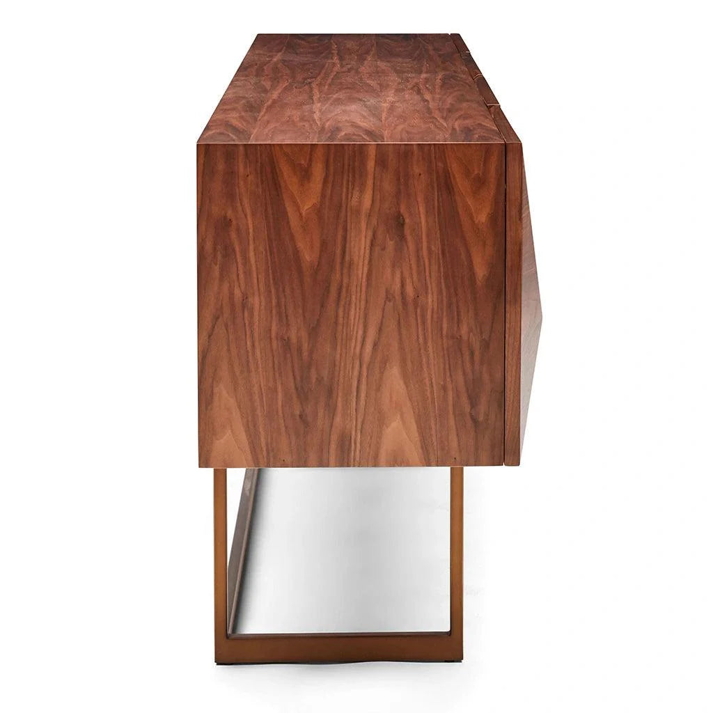 Urbia Cube High Gloss Painted Wood Console Table