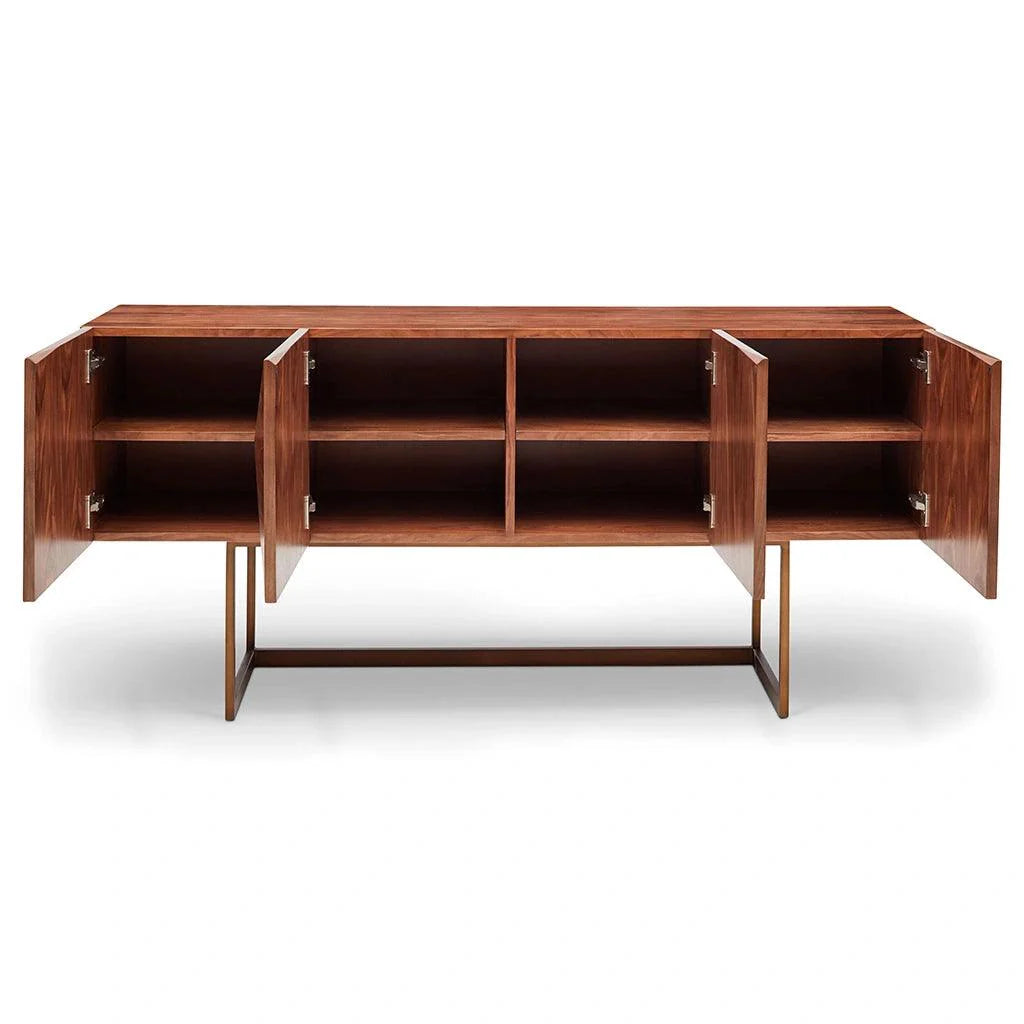 Urbia Cube High Gloss Painted Wood Console Table