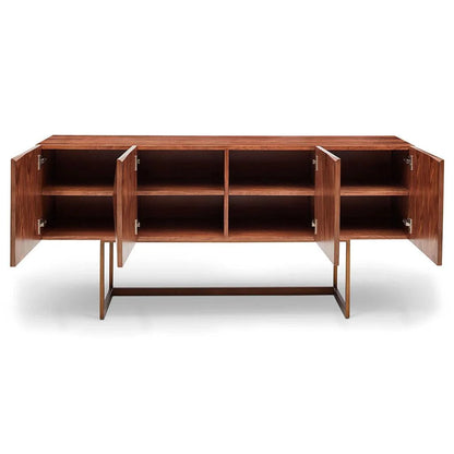 Urbia Cube High Gloss Painted Wood Console Table