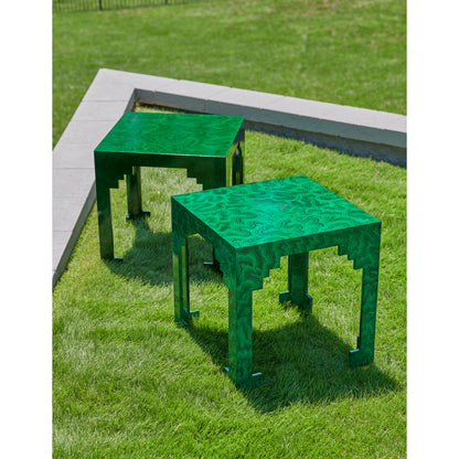 Chelsea House Cut Wooden Square Corner Table