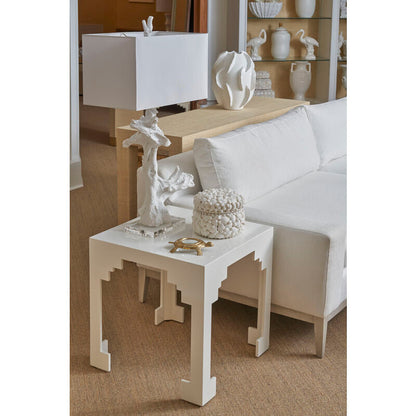 Chelsea House Cut Wooden Square Corner Table