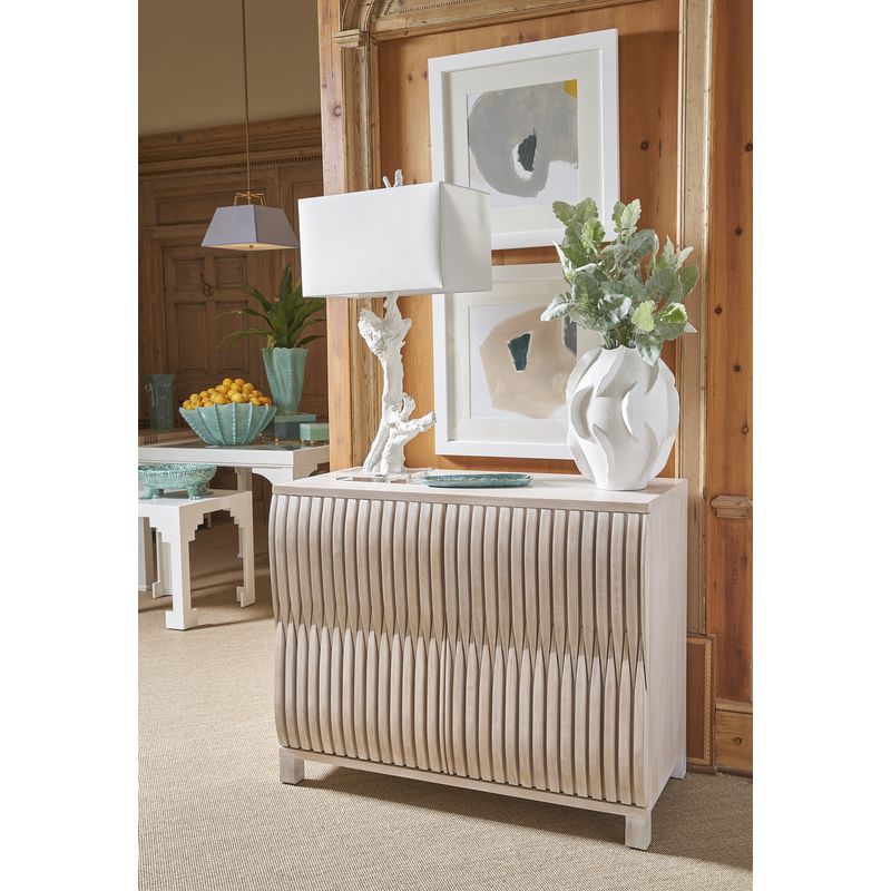 Chelsea House Cut Wooden Square Corner Table