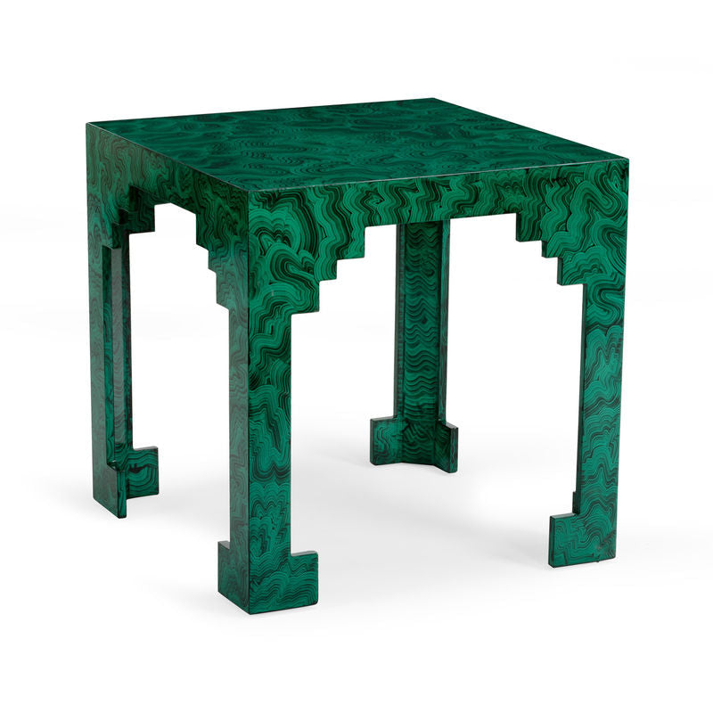 Chelsea House Cut Wooden Square Corner Table