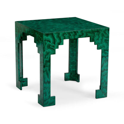 Chelsea House Cut Wooden Square Corner Table