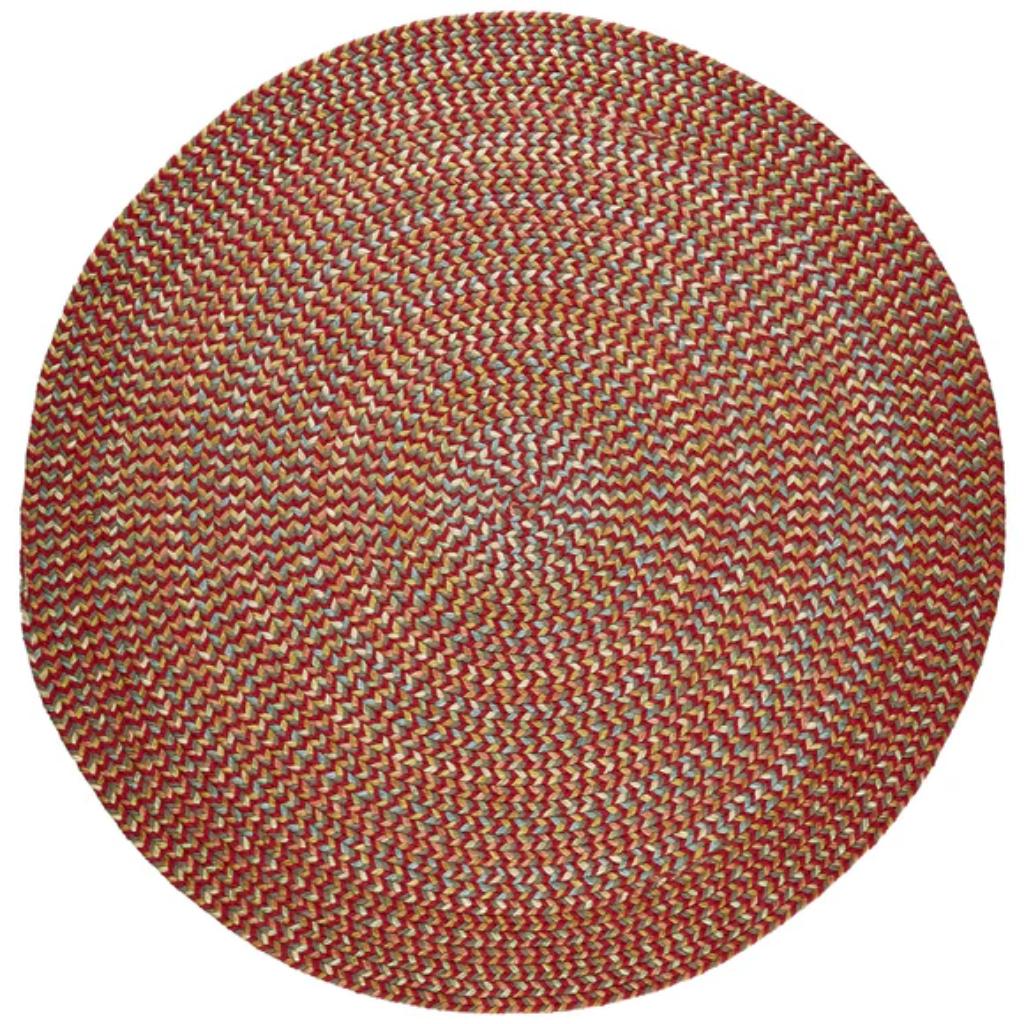 Rhody Rug Cypress Braided Round Reversible Area Rugs