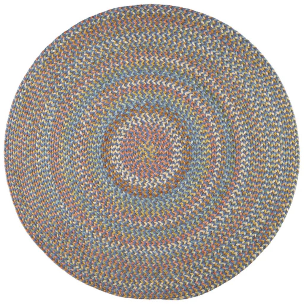 Rhody Rug Cypress Braided Round Reversible Area Rugs