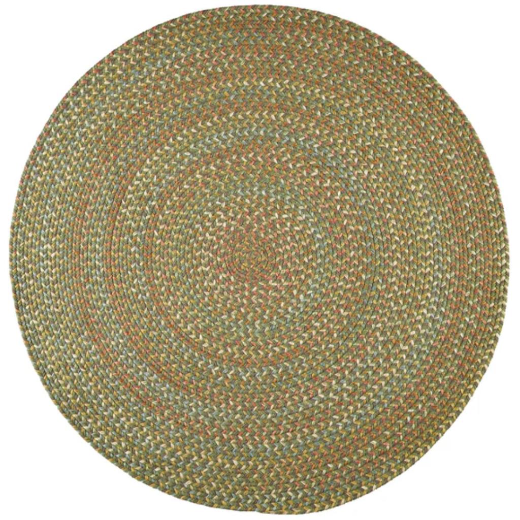 Rhody Rug Cypress Braided Round Reversible Area Rugs