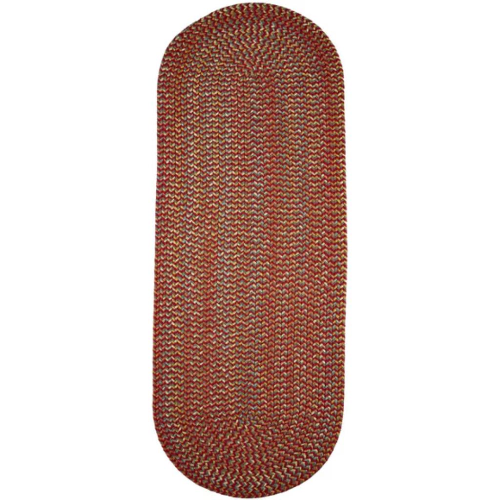 Rhody Rug Cypress Braided Runner Reversible Area Rugs