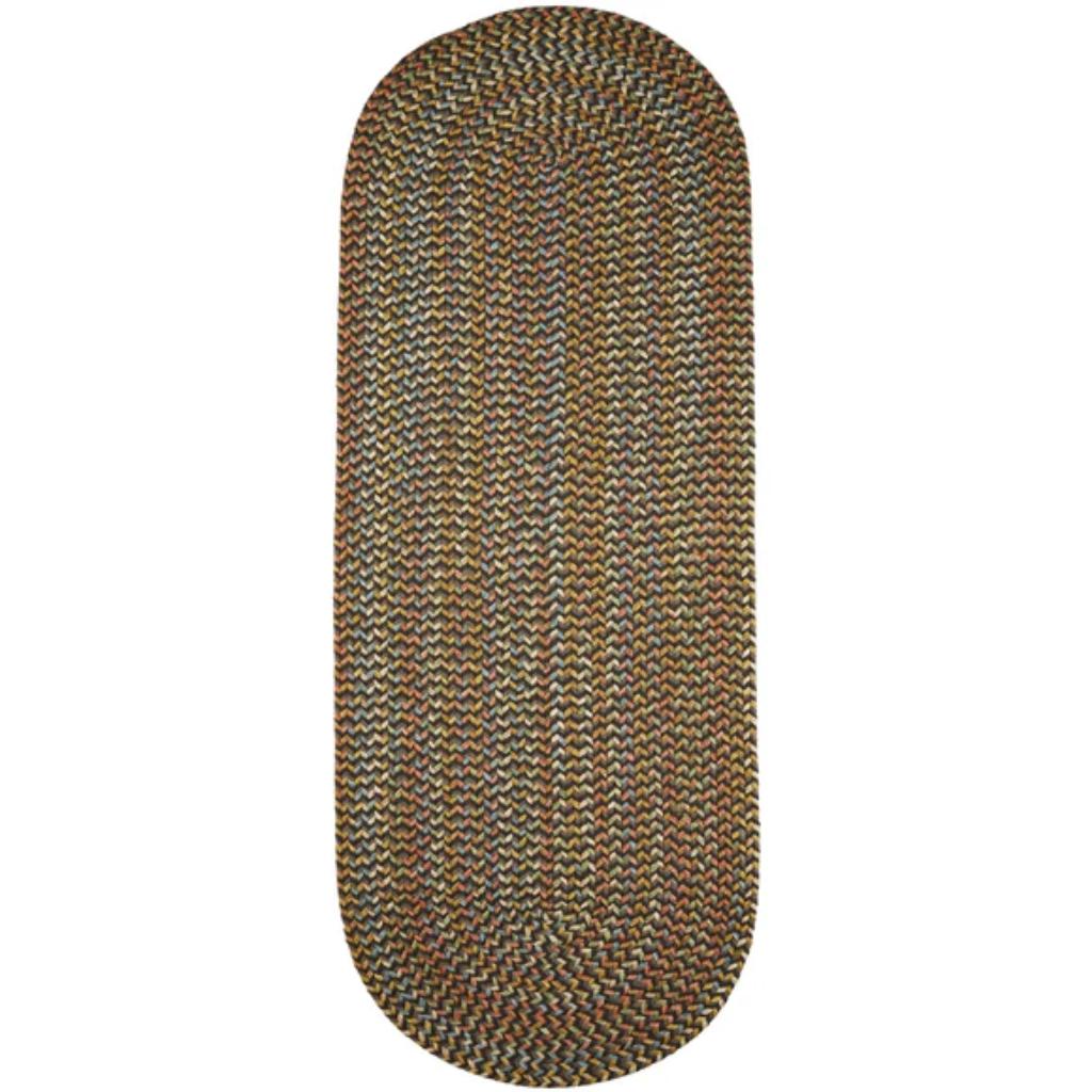 Rhody Rug Cypress Braided Runner Reversible Area Rugs