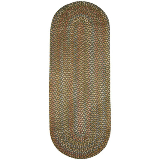 Rhody Rug Cypress Braided Runner Reversible Area Rugs