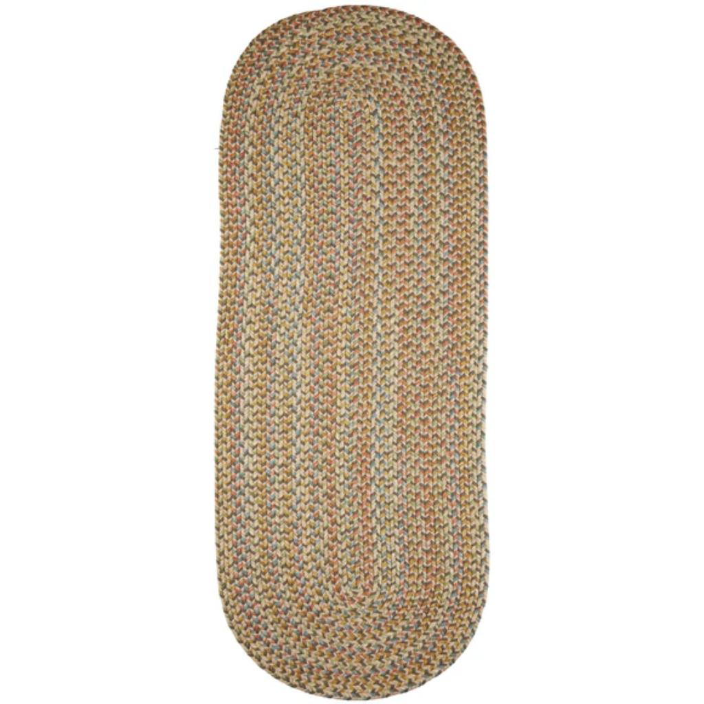 Rhody Rug Cypress Braided Runner Reversible Area Rugs
