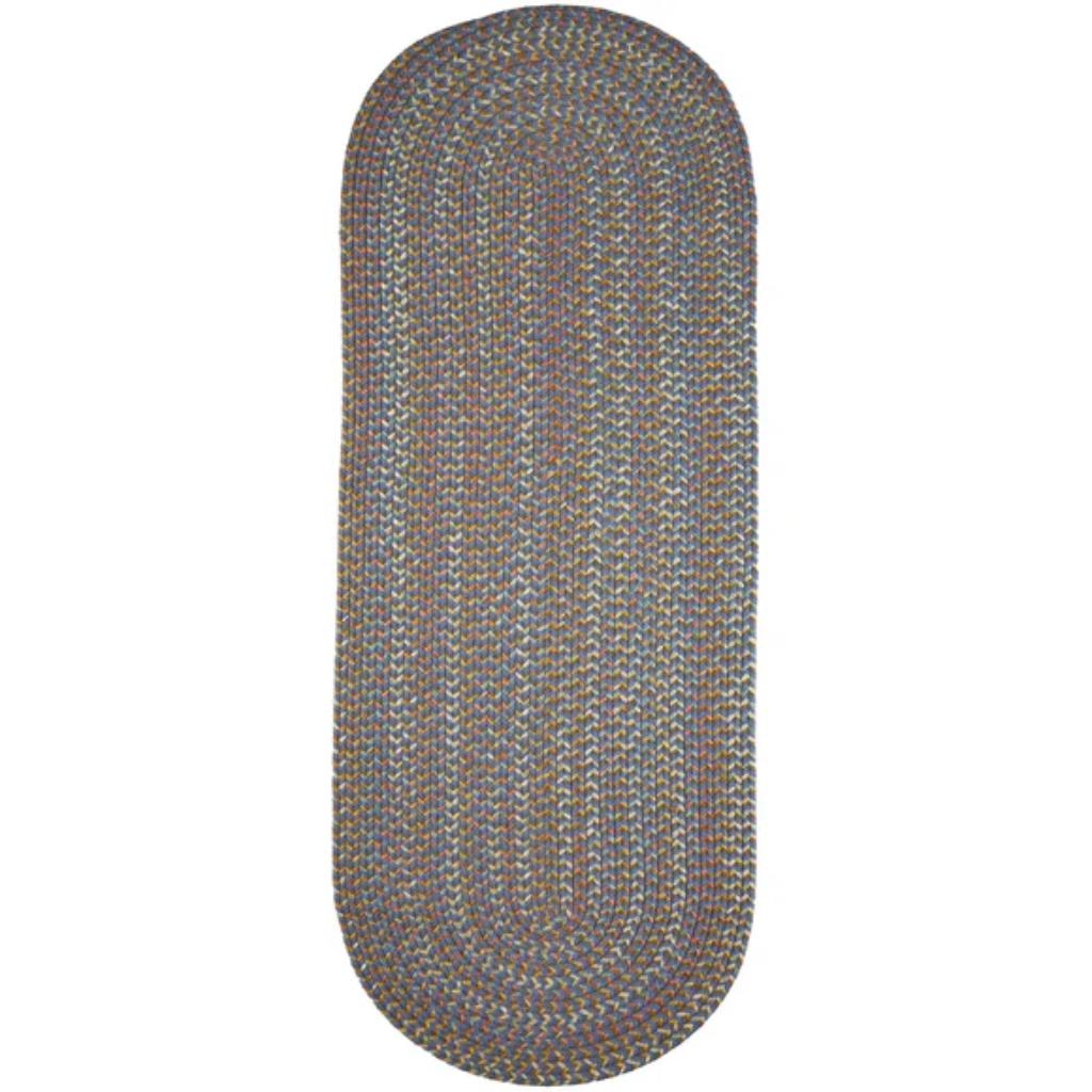 Rhody Rug Cypress Braided Runner Reversible Area Rugs