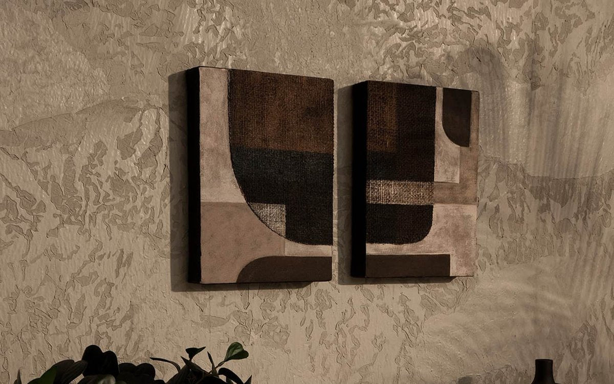 LH Home D-Bodhi Devotion Balancing Canvas Art  2PC