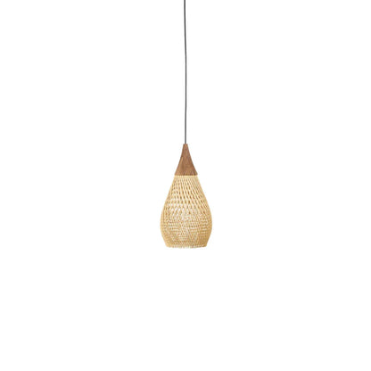 D-Bodhi Horn Rattan Framed Stylish Pendant