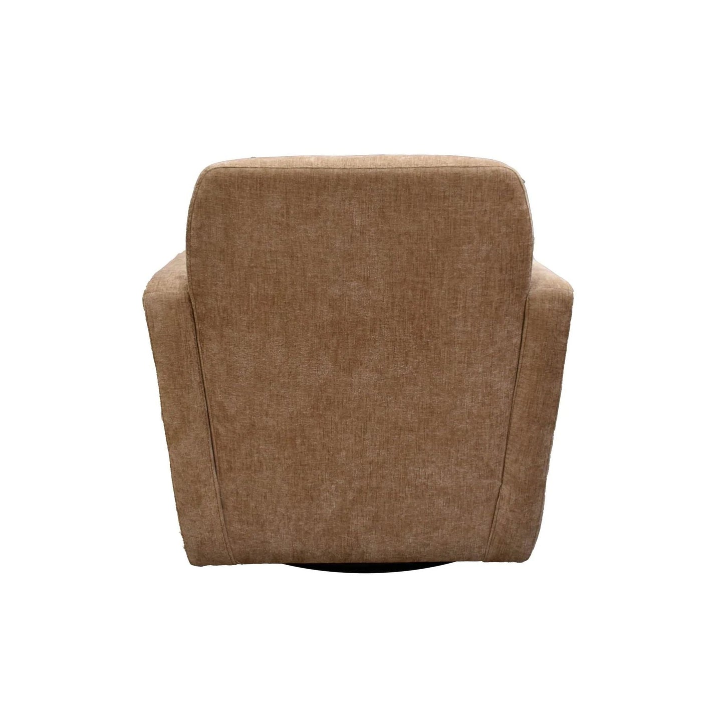 LH Home Cooper Leather Swivel Club Chair
