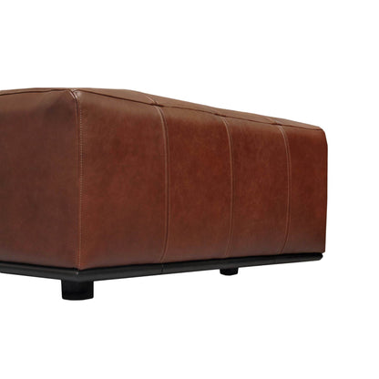 Sullivan Sectional Wood Brown Ottoman