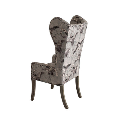 Peninsula Home Margo Fabric Wingback Chair