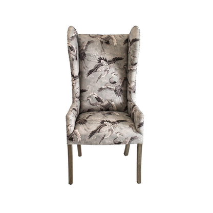 Peninsula Home Margo Fabric Wingback Chair