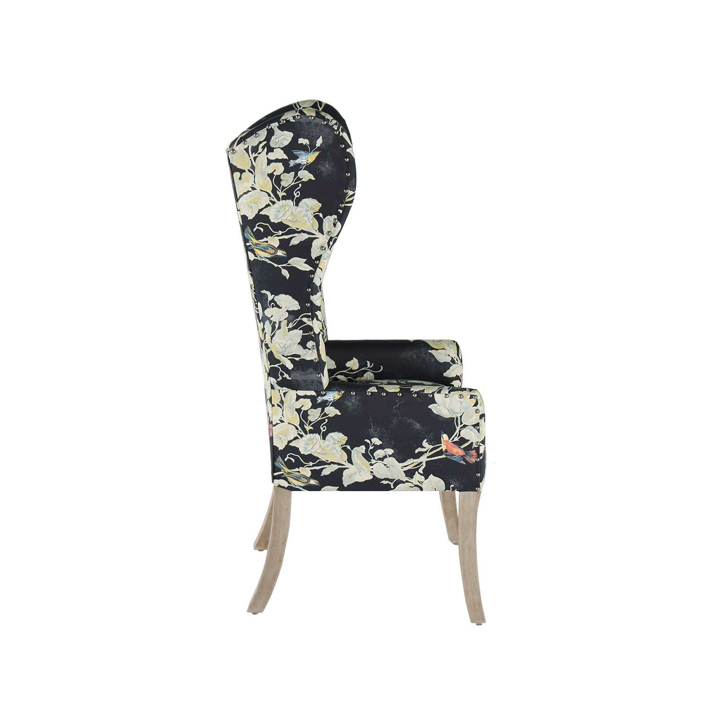 Peninsula Home Margo Fabric Wingback Chair