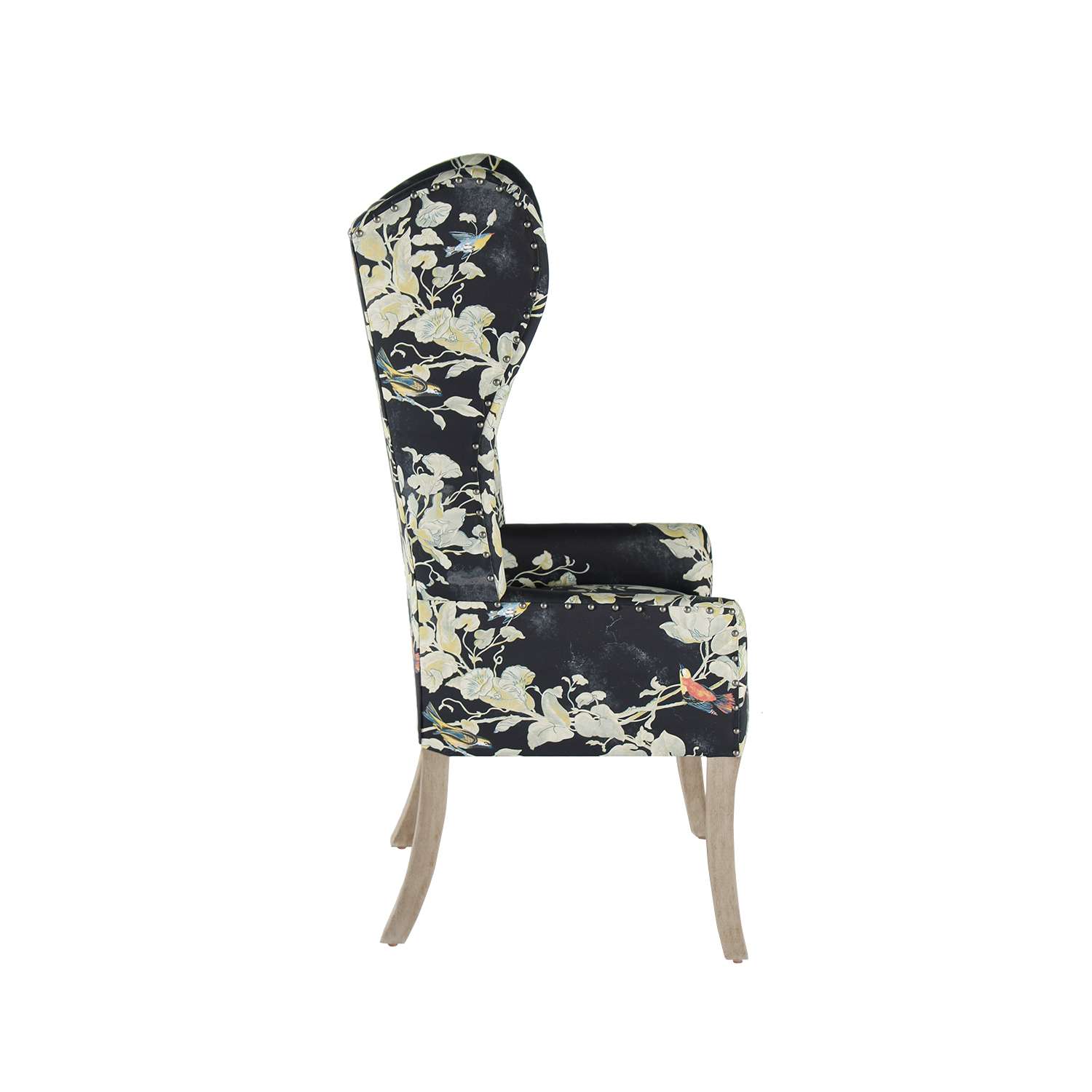 Peninsula Home Margo Fabric Wingback Chair