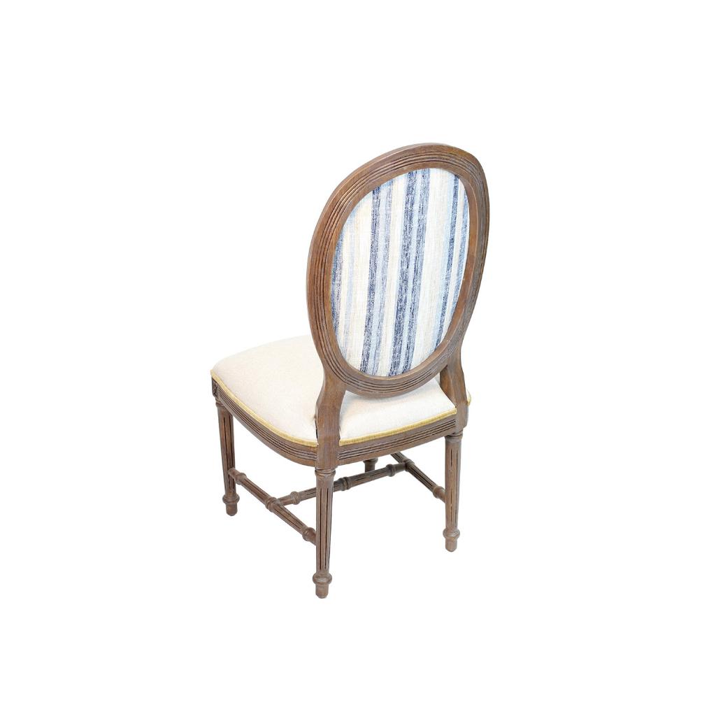 Peninsula Home Saint Germain Fabric Armless Dining Chair
