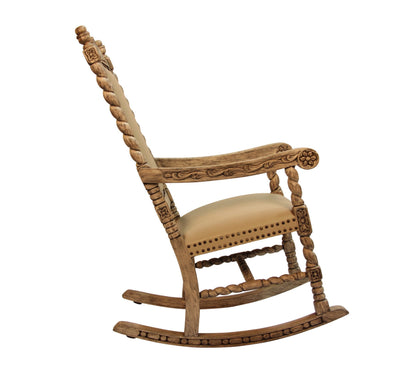 Peninsula Home Bodega Leather Rocking Chair